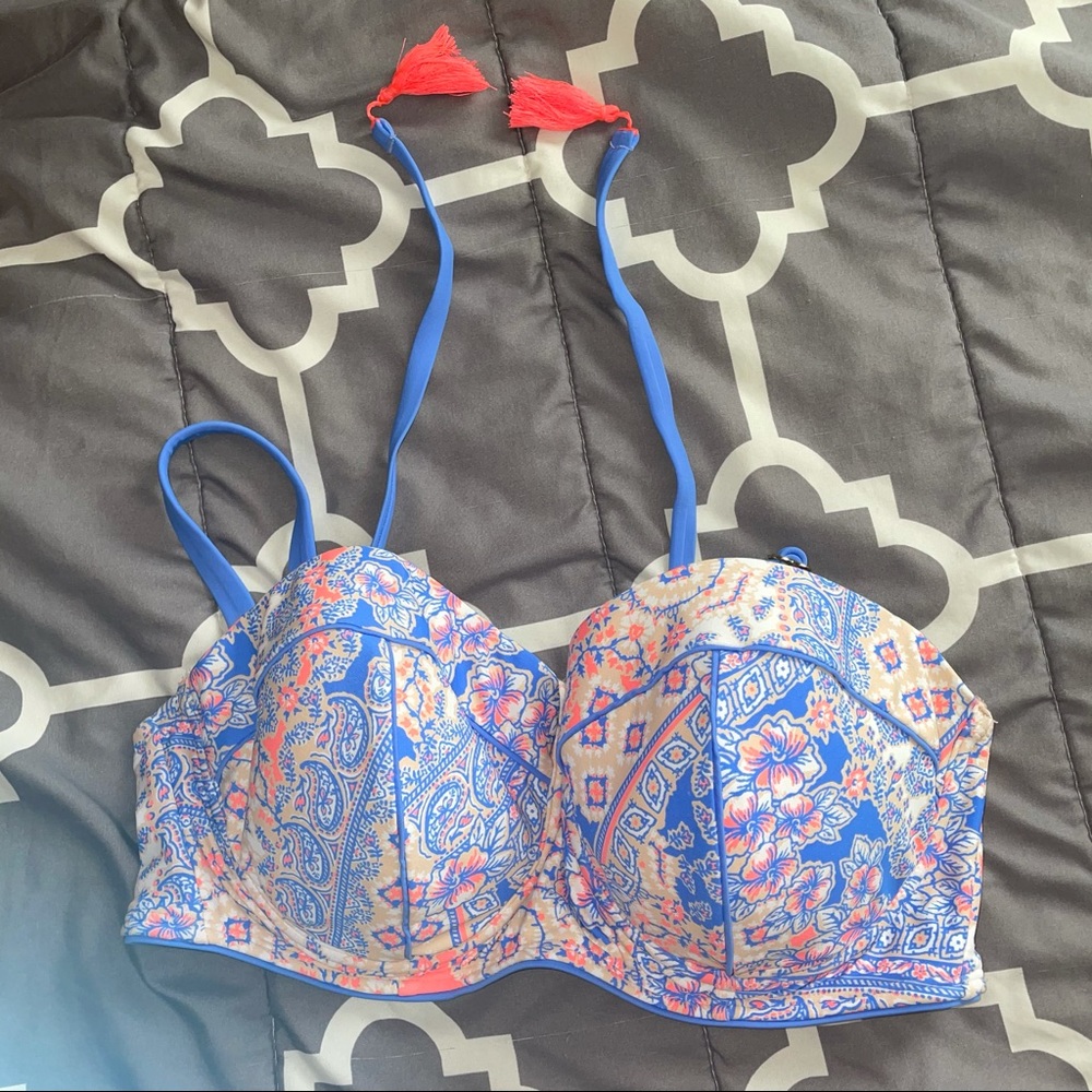 colorful bikini top